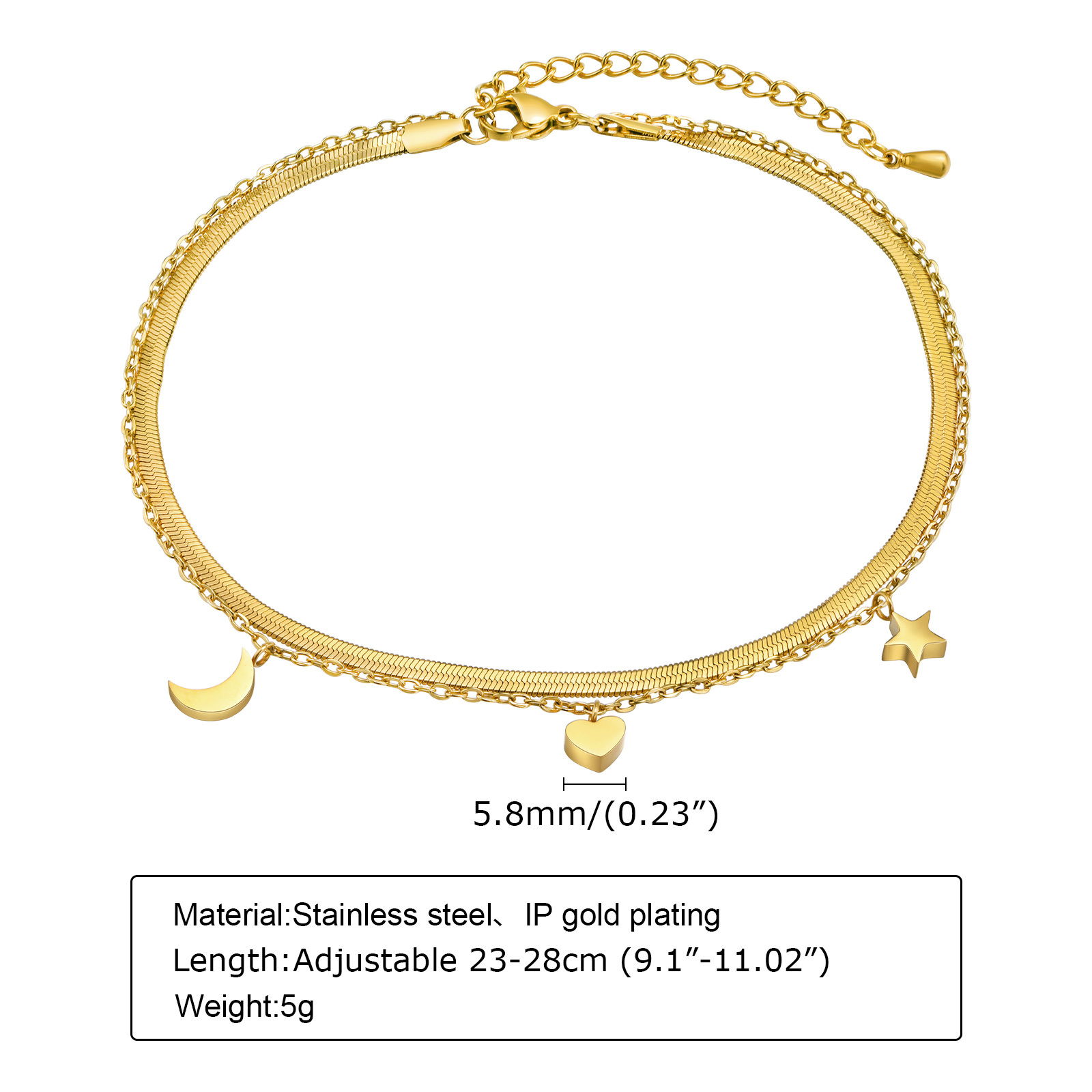 女性のための絶妙なアンクレット,ビーチジュエリー,休暇,ステ - Jc Jewelry & Watches Photos のレビューと価格